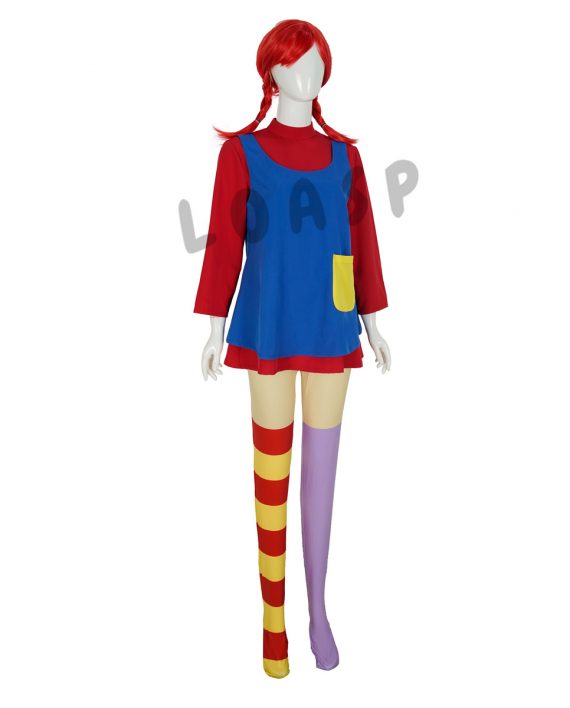 Pippi Longstocking Costume For Adult