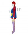 Pippi Longstocking Costume For Adult
