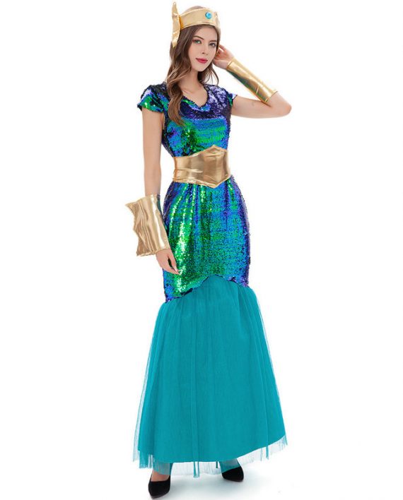 Sea Siren Queen Costume