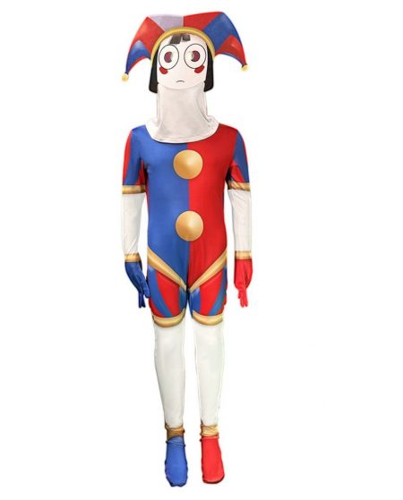 Adult Kids Pomni Costume