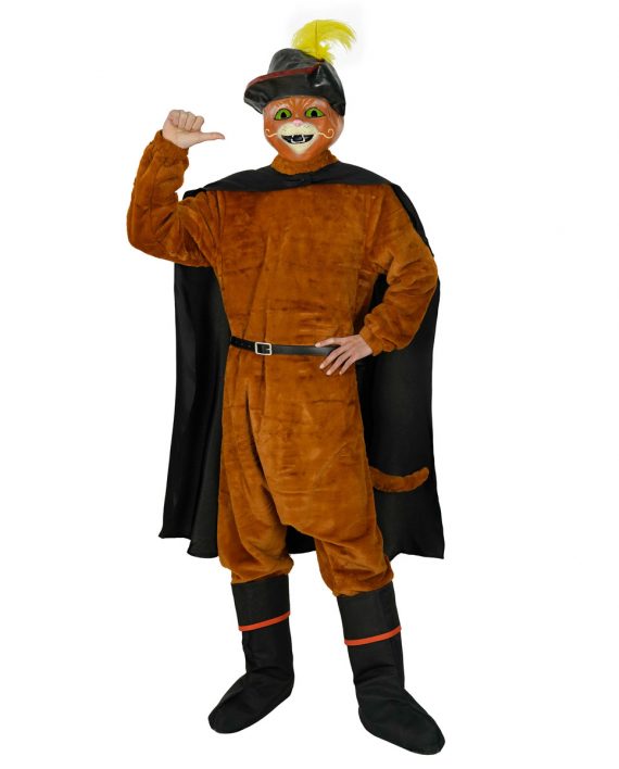 Cat Puss In Boots Outfit Costume