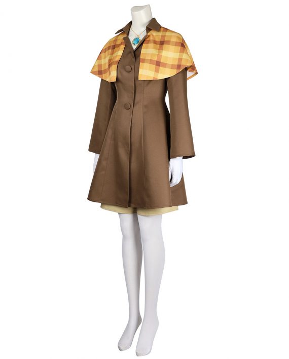 Adult Princess Peach Showtime Detective Peach Cosplay Costume