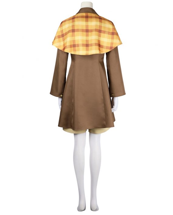 Adult Princess Peach Showtime Detective Peach Cosplay Costume