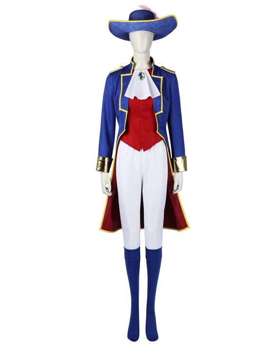 Princess Peach Showtime Swordfighter Peach Costume For Adult