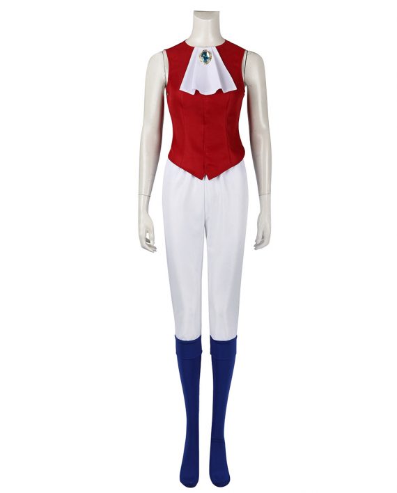 Princess Peach Showtime Swordfighter Peach Costume For Adult