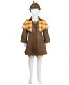Princess Peach Showtime Detective Peach Outfit Costume For Girls