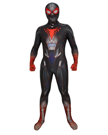 Miles Morales Spider Man Costume Programmable Matter Suit