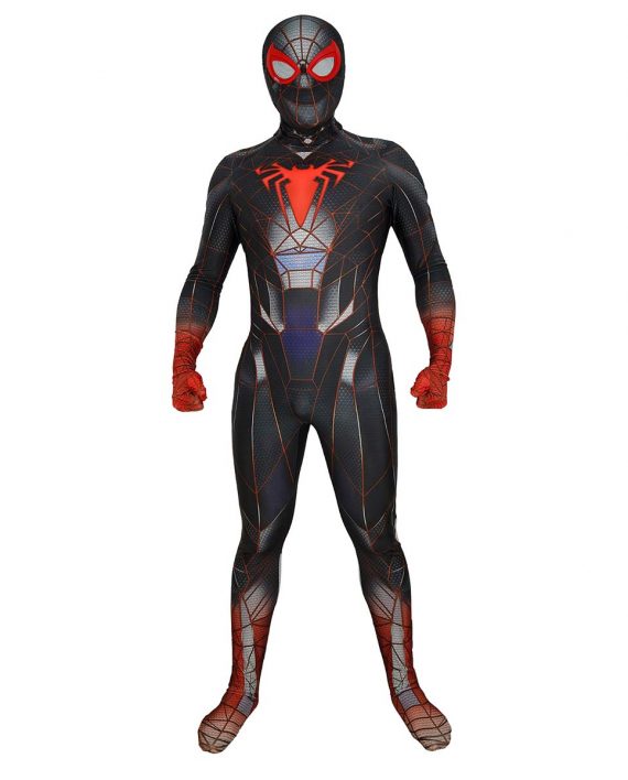 Miles Morales Spider Man Costume Programmable Matter Suit