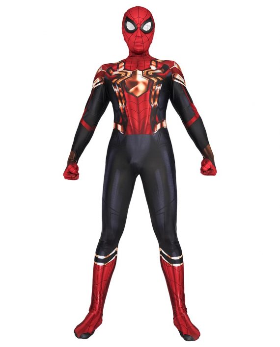 Iron Spiderman Costume Suit