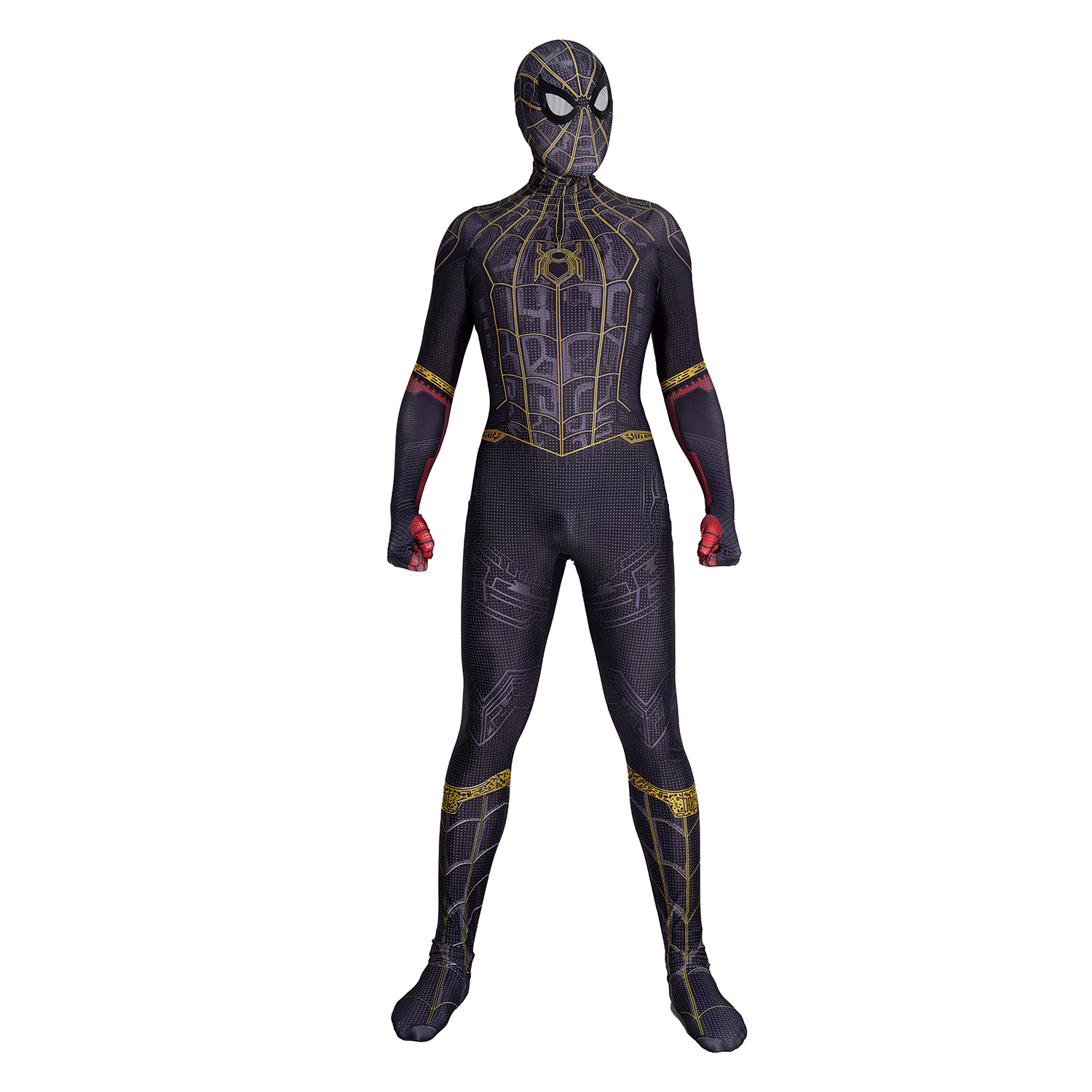 Spider Man Costume No Way Home Black And Gold Suit - LOASP