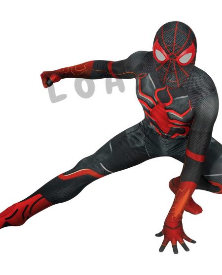 2PS5 Miles Morales STRIKE Suit Costume
