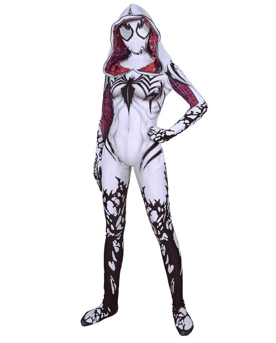 Spider Gwen Stacy Costume Anti Venom