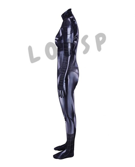 2Spider Woman Costume Black Jumpsuit