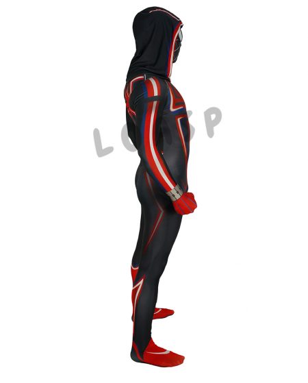 2SpiderMan Miles Morales 2099 Suit Costume