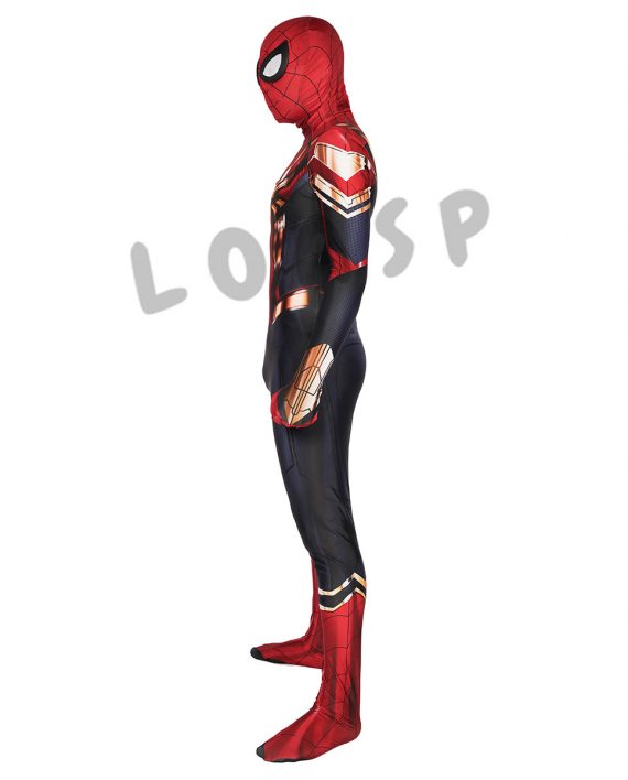 Iron Spiderman Costume Suit