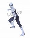 SpiderMan White Costume Suit