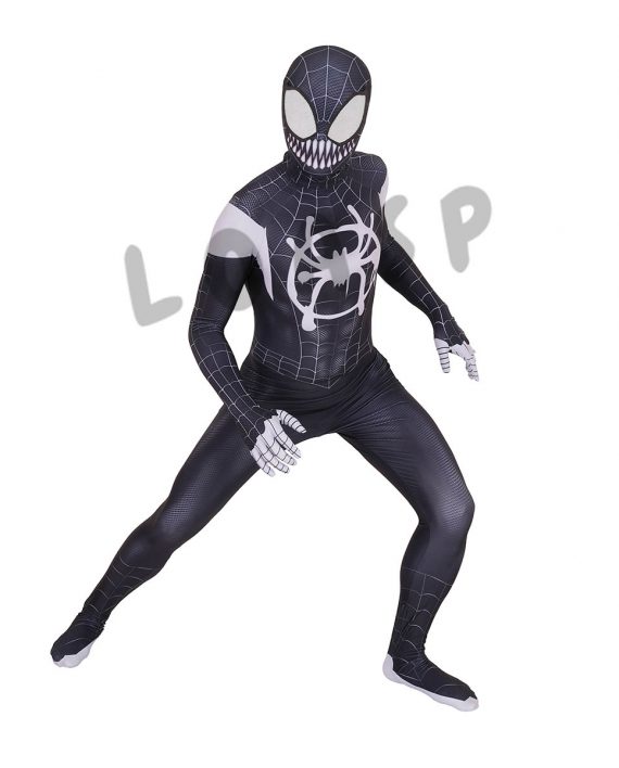 Venom Miles Morales Spider Man Costume