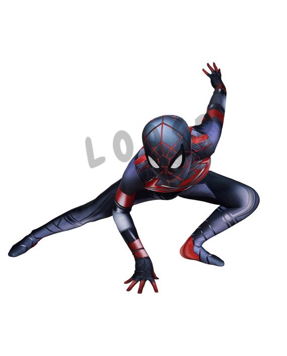 Miles Morales Costume Advanced Tech Suit