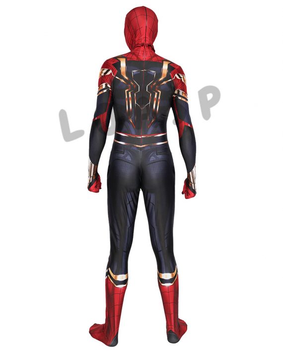 Iron Spiderman Costume Suit