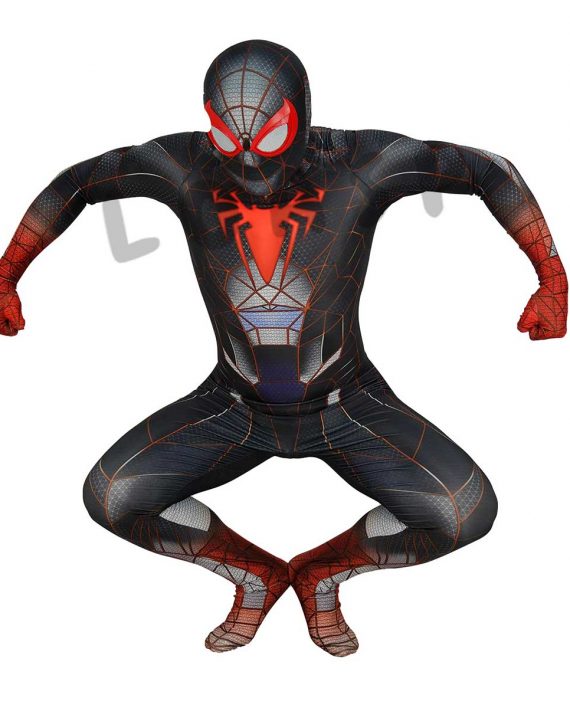 Miles Morales Spider Man Costume Programmable Matter Suit