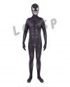 Halloween Venom Costume Black Bodysuit