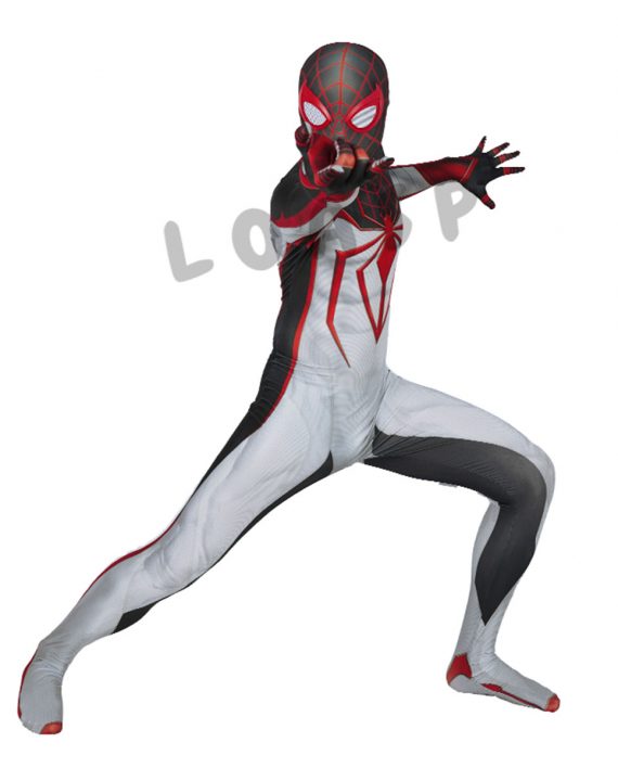 Miles Morales Costume TRACK Suit