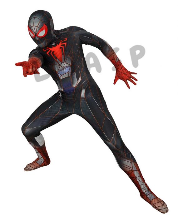 Miles Morales Spider Man Costume Programmable Matter Suit