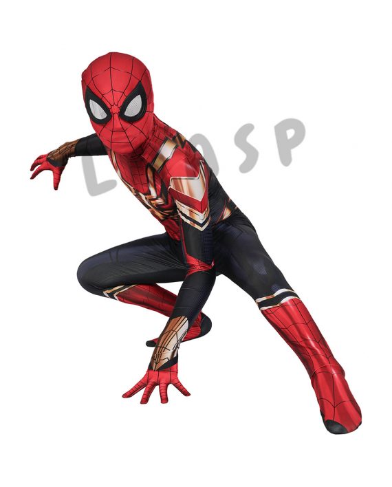 Iron Spiderman Costume Suit