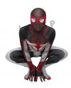 Miles Morales Costume TRACK Suit