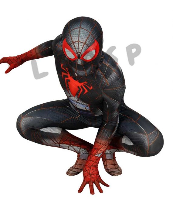 Miles Morales Spider Man Costume Programmable Matter Suit