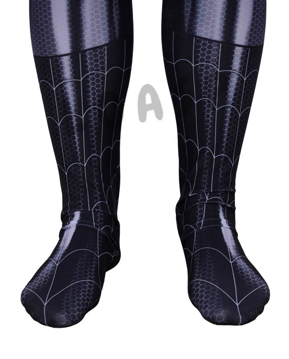 Spider Woman Costume Black Jumpsuit